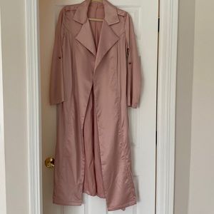 Satin pink jacket